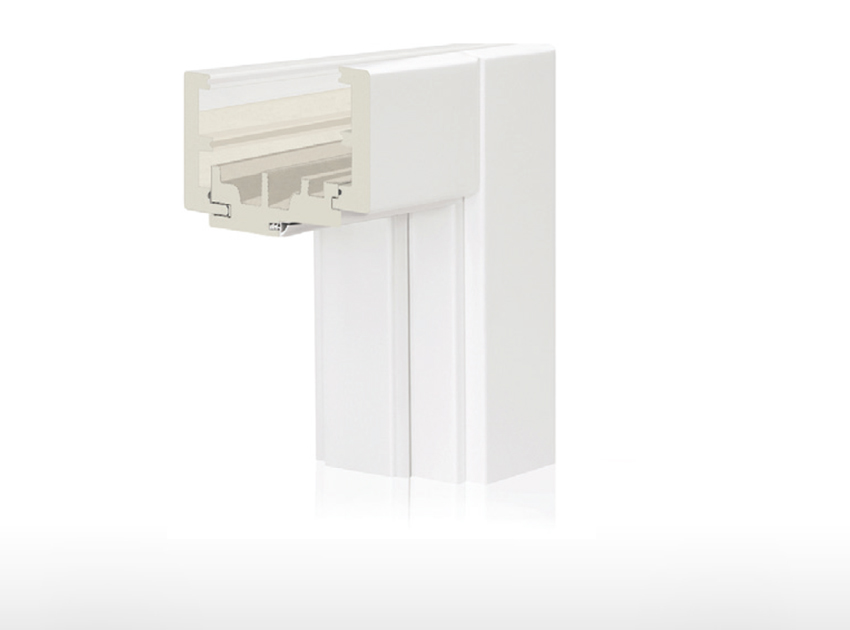 Aro em WPC para porta batente